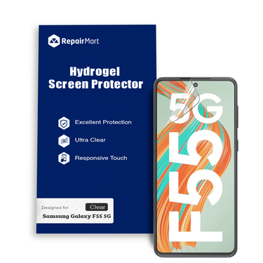 Samsung Galaxy F55 5G Compatible Premium Hydrogel Screen Protector